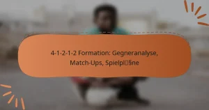 4-1-2-1-2 Formation: Gegneranalyse, Match-Ups, Spielpläne